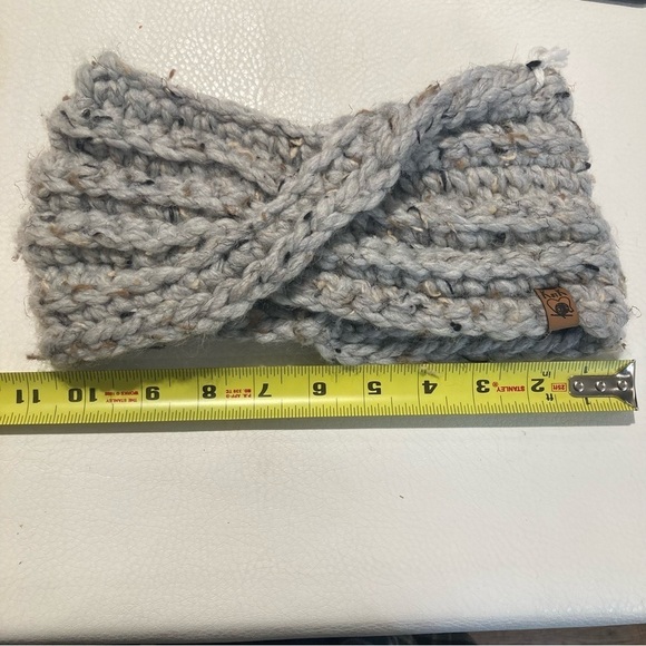 𝅺KREATIONS BY KALA Chunky Knit Head Ear Warmer  Headband Twist Design NWT - Picture 5 of 5